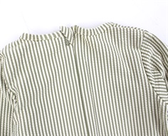 Lil Atelier dried sage stribet badedragt UPF 50+